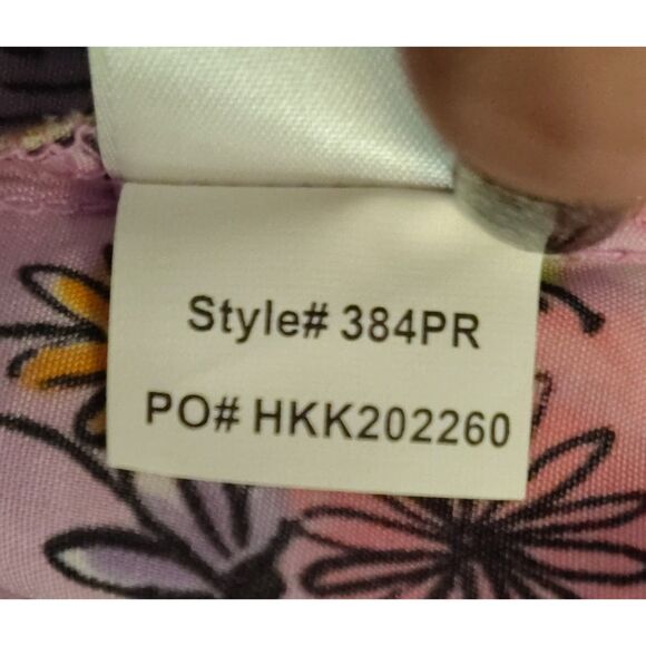 Koi Basics Birdie  2-Pocket STRETCH V-Neck Print Scrub Size XS RN121336 - Picture 6 of 6